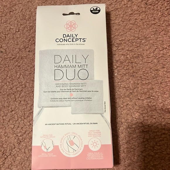 BNIB Hamman Mitt Duo, Wash mitt - Picture 1 of 4